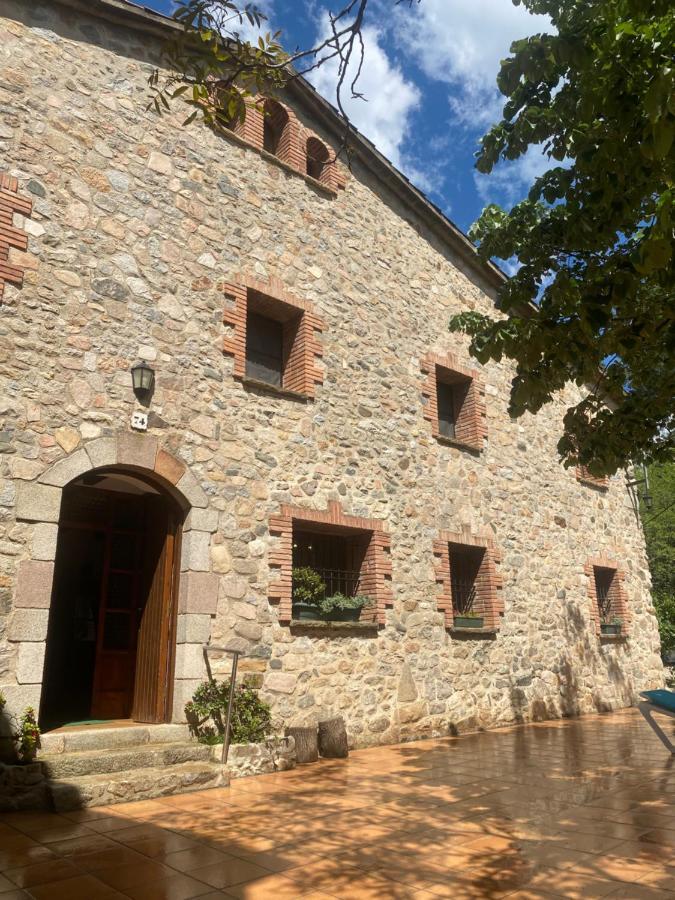 Can Janet masía en el entorno rural del Montseny Arbúcies Exterior foto
